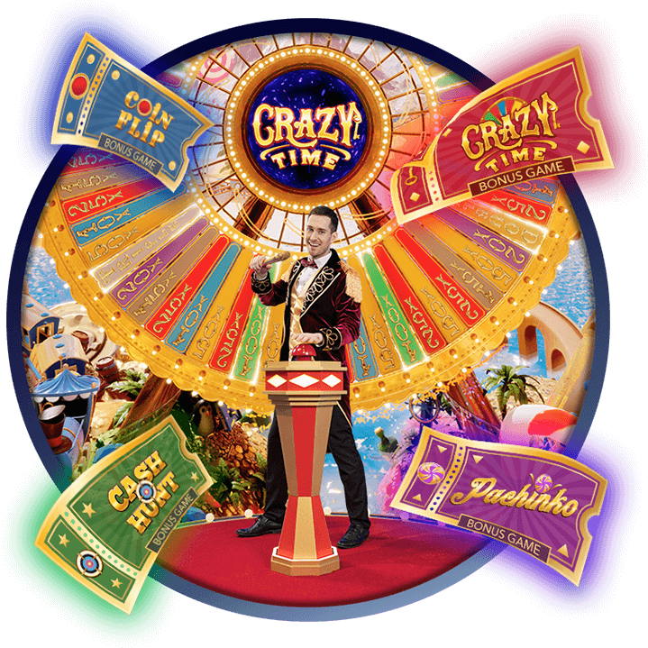 Crazy Time Authentiek Casinospel vanuit Evolution Gaming
